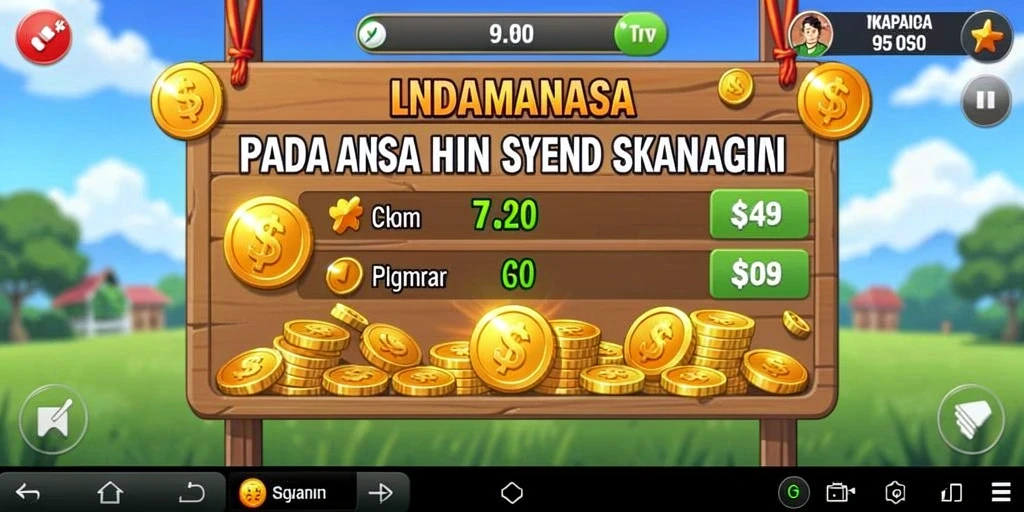 mt777 - Screenshot menunjukkan grafik memukau dalam permainan.